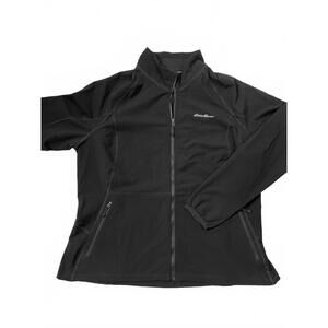 Eddie Bauer First Ascent Lightweight Jacket Black Women’s 2XL Hiking Outdoor EUC